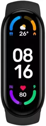 M6 Black Smart Fitness Band  